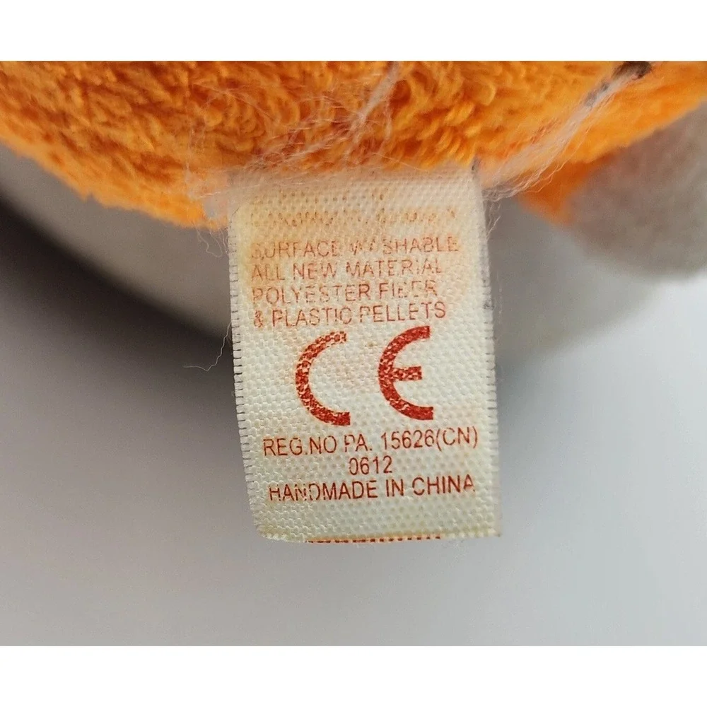 TY BEANIE‎ BABY HELLO KITTY PUMPKIN VINTAGE